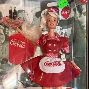 Coca-Cola Doll in Red and White Uniform